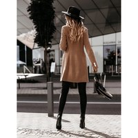 Winter Women Blends Coat Solid Color - Thumbnail 5
