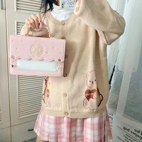 Harajuku new jk bag bag retro backpack - Thumbnail 5