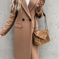 Maxi Long Coat Female Robe Outerwear - Thumbnail 1