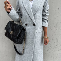 Maxi Long Coat Female Robe Outerwear - Thumbnail 6