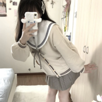 Sweater Japanese Cardigan Women Clothing  - Thumbnail 4