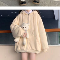 Loose Student Solid Color Sweater Korean - Thumbnail 8