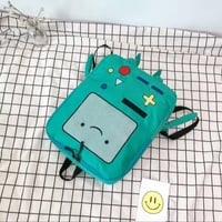 Cute BMO Gameboy Cartoon Backpack Bag Aesthetic Casual Summer E-Girl Kawaii Korean Japanese Harajuku - Thumbnail 1