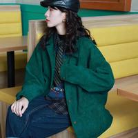  Turn-down Collar Vintage Korean Style - Thumbnail 4
