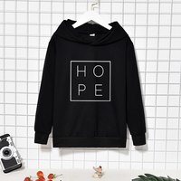  Cotton Tops HOPE Letter Print Pullovers - Thumbnail 6