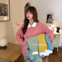  Aesthetic Korean Women's Tracksuits Hooded  - Thumbnail 1
