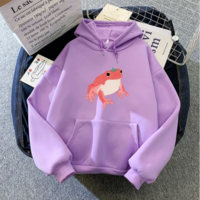  Long Sleeve Hooded Kawaii Hoodie - Thumbnail 3
