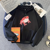  Long Sleeve Hooded Kawaii Hoodie - Thumbnail 5