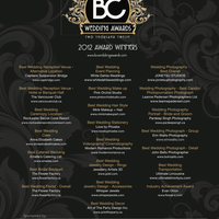 2012 BC Wedding Awards Winner! - Thumbnail 1