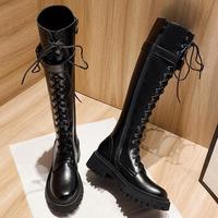 2022 new style long tube thick-soled boots female Martin boots S-607 - Thumbnail 3