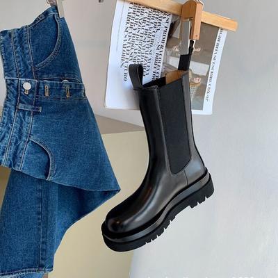 British style chimney short women's boots s-609