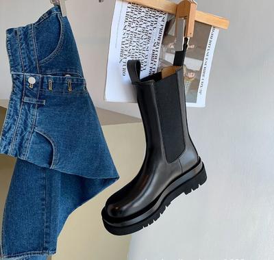 British style chimney short women's boots S-609