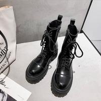 2022 thick-soled motorcycle women's short boots S-610 - Thumbnail 3