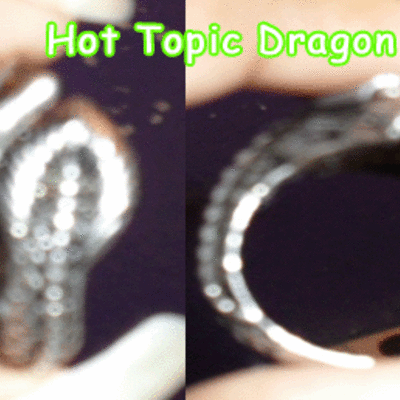 Hot topic dragon ring sz.  9