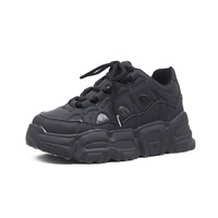 Solid Chunky Sneakers Women Spring Casual  - Thumbnail 7