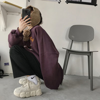 Solid Chunky Sneakers Women Spring Casual  - Thumbnail 5