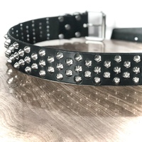 2” wide 3-2-3 Standard British Stud Belt - Thumbnail 1