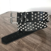 2” wide 3-2-3 Standard British Stud Belt - Thumbnail 3