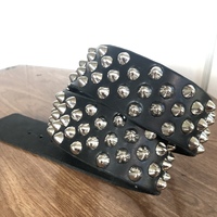 2” wide 3-2-3 Standard British Stud Belt - Thumbnail 5