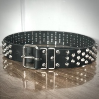 2” wide 3-2-3 Standard British Stud Belt - Thumbnail 6