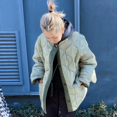 Street oversized quilted jacket  - Thumbnail 2