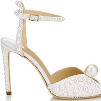 Fashion Wedding Shoes Women New Pearls  - Thumbnail 7