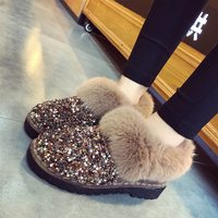 Lady Snow Boots Shiny Brand Fashion - Thumbnail 1