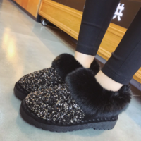 Lady Snow Boots Shiny Brand Fashion - Thumbnail 3