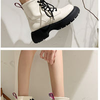  Winter New British Style Platform Non-slip  - Thumbnail 2