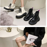  Winter New British Style Platform Non-slip  - Thumbnail 3