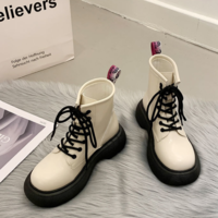  Winter New British Style Platform Non-slip  - Thumbnail 1