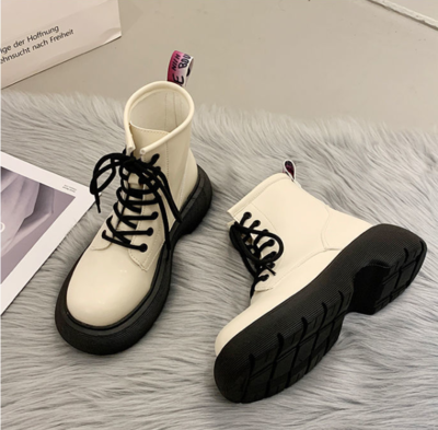  Winter New British Style Platform Non-slip 