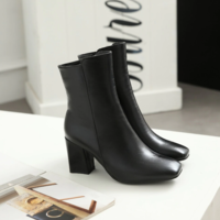  Comfortable Mid Heel Ankle Boots Fashion - Thumbnail 2