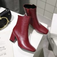  Comfortable Mid Heel Ankle Boots Fashion - Thumbnail 5