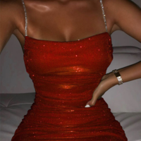 Sexy High Waist Bag Hip Sling Dress - Thumbnail 4