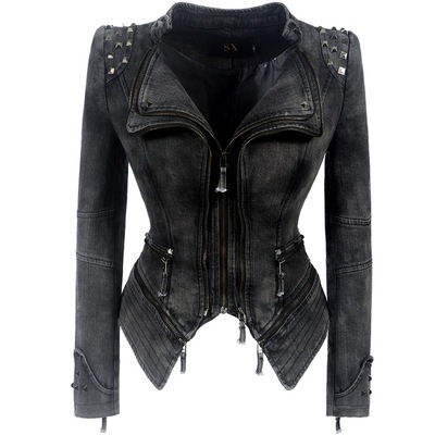 Long sleeve autumn winter biker streetwear