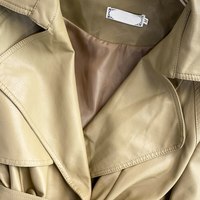 Fashion Spring Autumn Solid Turn-down Collar - Thumbnail 5