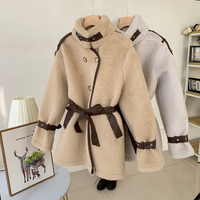 Winter Jacket New Fashion Short Fur Coat - Thumbnail 4