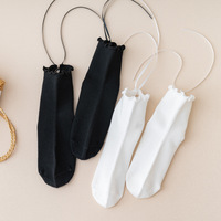  Lolita Frilly Cotton Princess Socks - Thumbnail 4