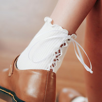  Lolita Frilly Cotton Princess Socks - Thumbnail 5
