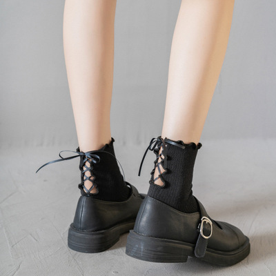  Lolita Frilly Cotton Princess Socks