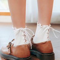  Lolita Frilly Cotton Princess Socks - Thumbnail 2