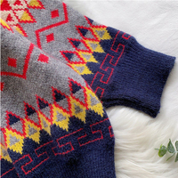Korean Lazy Loose Pullover Kawaii - Thumbnail 3
