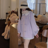 Kawaii Korean Coats Spring Fall All-Match  - Thumbnail 4