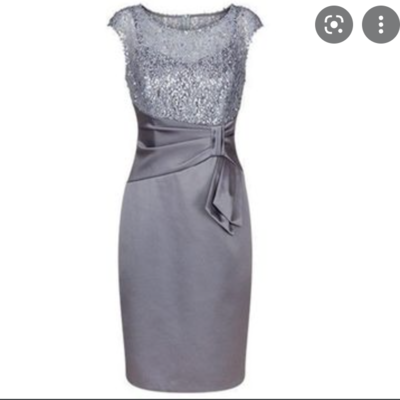 Cap sleeves mother of the bride dresses - Thumbnail 5