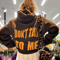 "DON'T TALK TO ME" HOODIE - Thumbnail 2