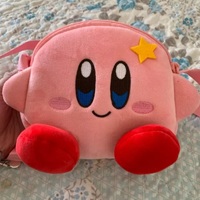 Pink Japanese Anime Cartoon Plush Handbag Messenger Bag  - Thumbnail 5