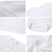 Cute Cat Starry Night Powerline Print Short Sleeve T-shirt Vintage Aesthetic Casual E-Girl Kawaii Korean Japanese Harajuku - Thumbnail 7