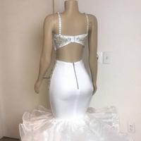 Sleeveless Open Back Prom Dresses Sexy Evening Gowns - Thumbnail 1