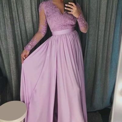 Sp1930,prom dress with sleeves,evening dress ,winter formal dress, pageant dance dresses,graduation school party gown - Thumbnail 3